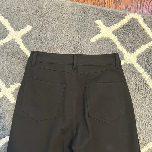 Kendall and Kylie Cropped Kick Flare Stretch Pants - Picture 7 of 7